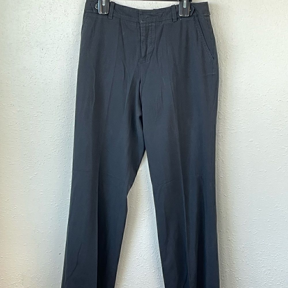 Pre-Owed Merona Womens Black Dress Pants Size 8